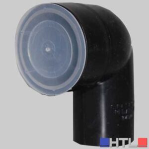 CURVA TECNICA IN 'PE' - Ø 40 x 46 (Morsetto)