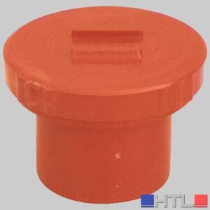 TAPPO A VITE CON GUARNIZIONE PVC - 100