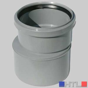 RACCORDO DI PASSAGGIO PP-PVC AUMENTO - F 100 Pvc c/guarn. X M 110 PP