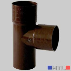 BRAGA 87° PVC TESTA DI MORO - Ø 100