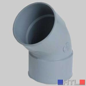 CURVA IN PVC 45° F-F - Ø 100