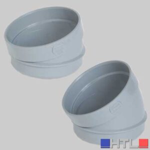 SETTORE A GOMITO M-F - Ø 100 -15°