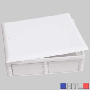 CASSETTA DI ISPEZIONE IN PLASTICA 'TUTTO' - 400 x 250 x 80