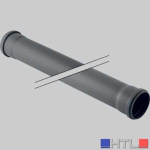 TUBO GEBERIT PP-HTS A 2 BICCHIERI - 50 cm (Confezione da 20)