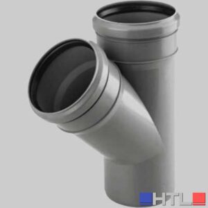 BRAGA UGUALE PP-HTS GEBERIT - DM 110-110 45° (Confezione da 8)