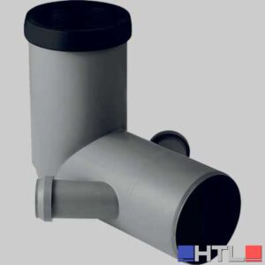 CURVA PER WC A PAVIMENTO CON DUE ATTACCHI GEBERIT - DM 110-40 (Confezione da 10)