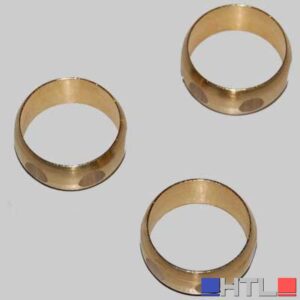 OGIVE IN OTTONE PER TUBO RAME - 12 x 1/2