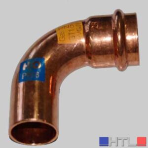 CURVA RAME A PRESSARE 90° MASCHIO/FEMMINA - 12 x 12