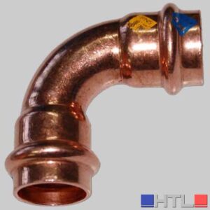 CURVA RAME A PRESSARE 90° FEMMINA/FEMMINA - 12 x 12