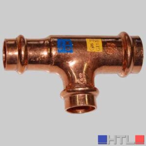 TEE RAME RIDOTTO A PRESSARE FEMMINA - 15 x 22 x 15