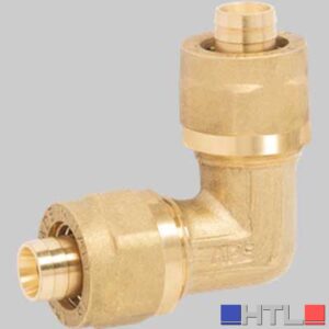 RACCORDO CURVO DOPPIO A STRINGERE APE - 16 x 16