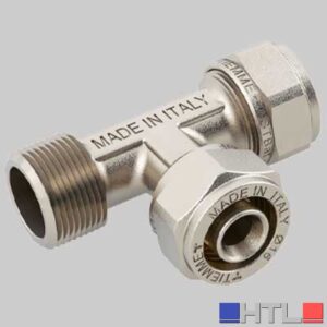 RACCORDO A COMPRESSIONE A T LATERALE MASCHIO - 16x16x1/2