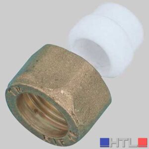 ADATTATORE PER TUBO RAME - 16/10 x 1/2