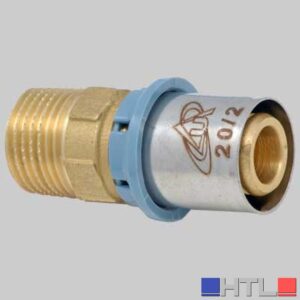 RACCORDO DIRITTO MASCHIO DELT ALL - 16 x 1/2