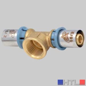 RACCORDO A TEE FEMMINA DELT ALL - 16 x 1/2 x 16