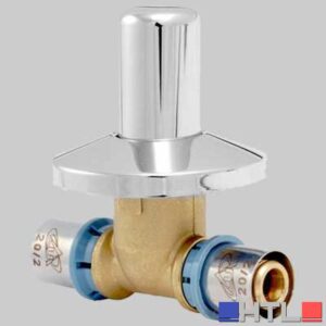 RUBINETTO CON ROSONE DELT ALL - 16 x 16