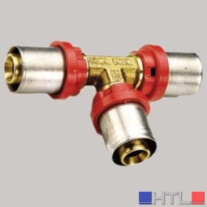 RACCORDO A TEE A PRESSARE TIEMME - 14 x 14 x 14