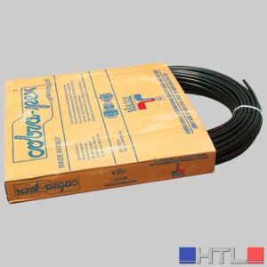 TUBO IN POLIETILENE RETICOLATO COBRA-PEX NERO - 15 x 2,5 (Confezione da 100 MT)