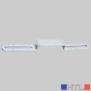 STAFFA PER CURVE FLANGIATE - -