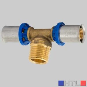RACCORDO A TEE MASCHIO APE PRESS - 16 x 1/2 x 16