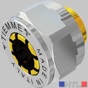 ADATTATORE CROMATO PER TUBO RAME - DM 12 - 24x19
