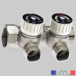 COLLETTORE LINEARE CON RUBINETTI ICMA 4 - 1"x(24x1,5) 2 Vie