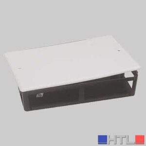 CASSETTA PER ALLOGGIO COLLETTORE UNIVERSALE - 400 x 240 x 80