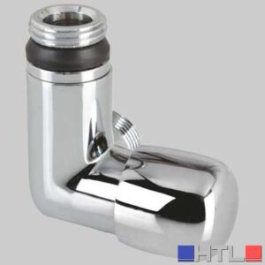 DETENTORE DAFNE AD ANGOLO SX CROMO - 1/2 - 24 x 1.5