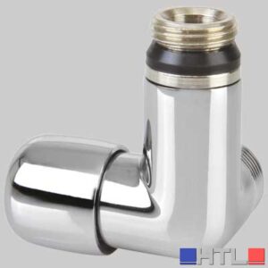 DETENTORE DAFNE AD ANGOLO DX CROMO - 1/2 24 x 1.5
