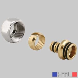 ADATTATORE TUBO MULTISTRATO PER VALVOLA MONOTUBO - 16 x 2 - 24 x 1,5