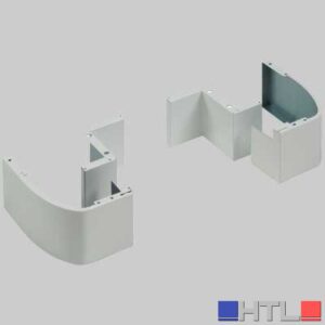 COPPIA PIEDINI PREVERNICIATI H. 90 mm
