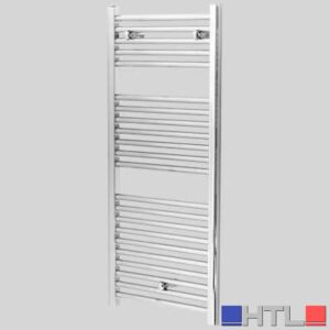 TERMOARREDO SCALDA SALVIETTE MOD. SAN REMO CROMATO DIRITTO - H 1230 L 450