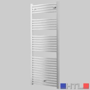TERMOARREDO SCALDA SALVIETTE MOD. SAN REMO BIANCO CURVO - H 1230 L 450