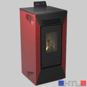 STUFA A PELLET VENTILATA STAR 1-9 - Kw 8.74 - Bordeaux