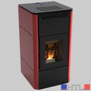 IDROSTUFA A PELLET CORVARA 32V - Kw 28.55 - Bordeaux