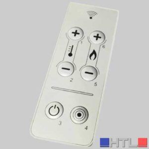 TELECOMANDO PER STUFE ED IDROSTUFE A PELLET - Bianco