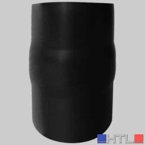 RACCORDO PER STUFE NERO OPACO MM - Ø 120