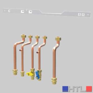 KIT DI INSTALLAZIONE SU INVOLUCRO AD INCASSO - -