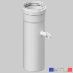 TUBO MONO PARETE IN PPS MF CON ISPEZIONE - cm 25 Ø 60