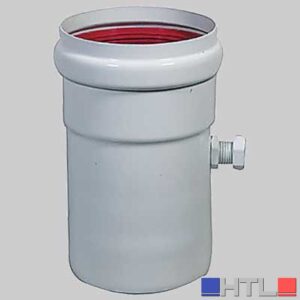 TUBO BICCHIERATO CON ISPEZIONE - Ø 80 L 135