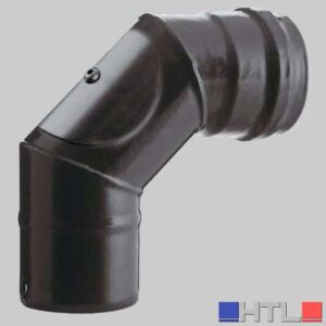 CURVA A 90° CON ISPEZIONE - Ø 100 mm