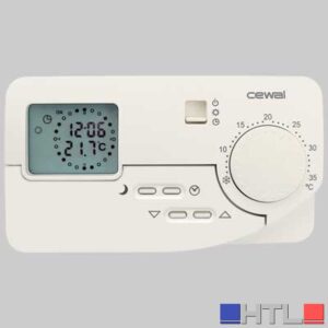 CRONOTERMOSTATO CON DISPLAY LIFE PREMIUM - Programmazione giornaliera