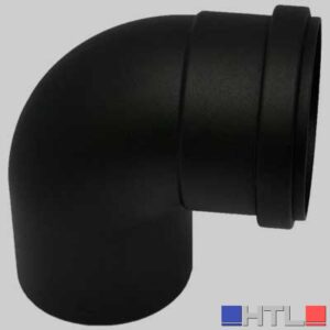 CURVA 90° MF - Ø 100 Ampio raggio