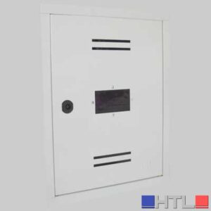 SPORTELLO PER CONTATORE GAS PREVERNICIATO BIANCO - 500 x 300 x 20