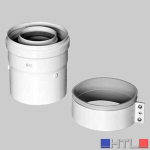 KIT ADATTATORE PER SCALDINO BAXI SCARICO VERTICALE COASSIALE - Dm 60/100