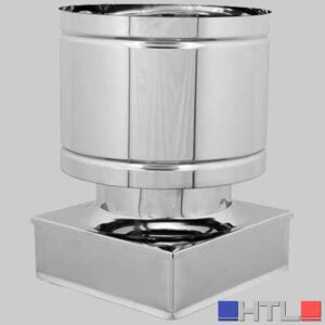 FUMAIOLO ANTIVENTO QUADRO - 200x200 mm