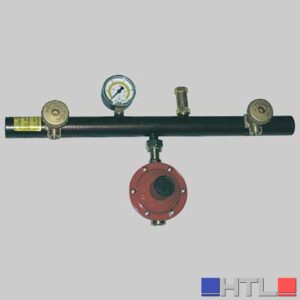 CENTRALINA 2 ATTACCHI COMPLETA DI REGOLATORE - 4 Kg/h