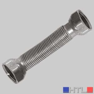 FLESSIBILE INOX PER ACQUA FF - 1/2 130-220 mm