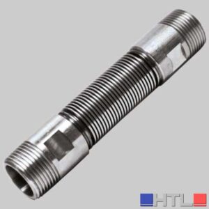 GIUNTO ANTIVIBRANTE MM IN AISI 321 - 1" - L 165 mm