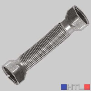 FLESSIBILE INOX PER ACQUA RIDOTTO FF - 1/2 x 3/4 130x220 mm